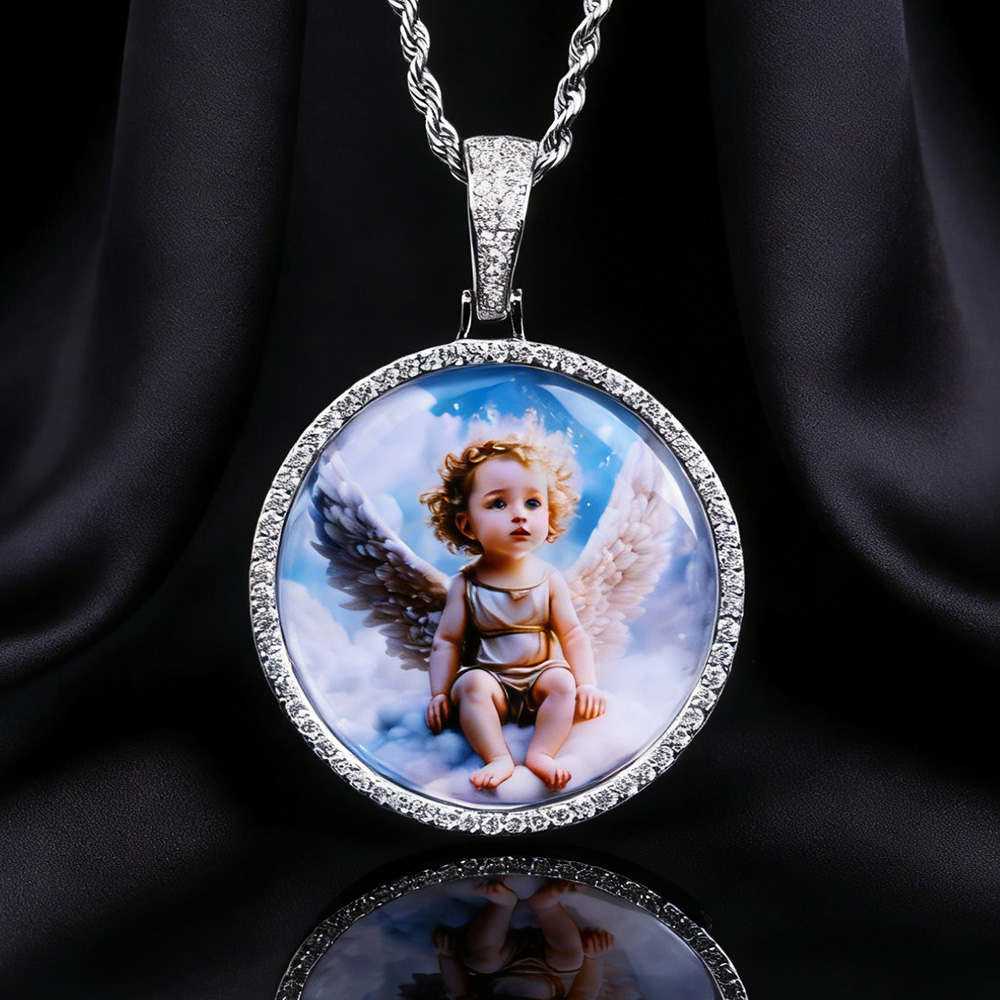 Photography Awards - Kalung Liontin Foto Custom NY, Perhiasan