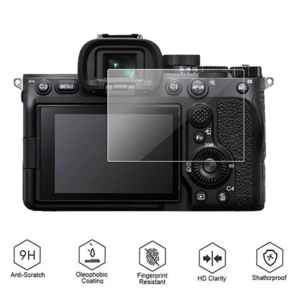 Sony Camera A7 Iv - 9H pelindung layar kekerasan 2.5D, lapisan