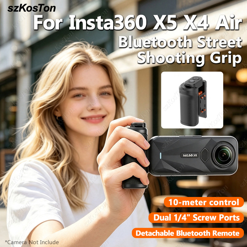 Photography Grip Insta360 X5 - Pegangan Kamera untuk Fotografi Jalanan untuk