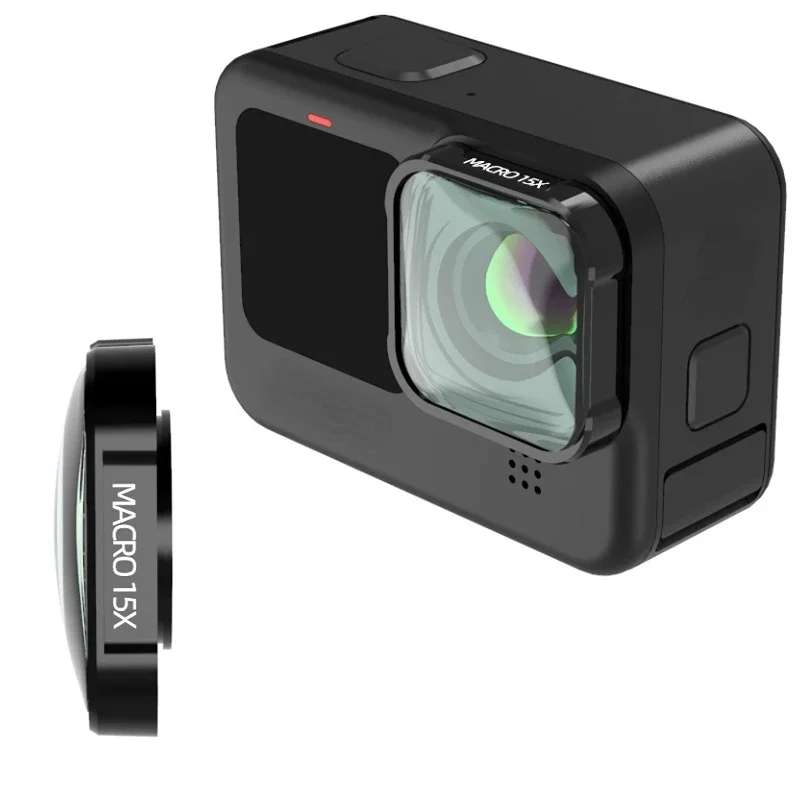 Gopro Action Camera Hero 11 Black - Aksesori kamera aksi hitam, Filter lensa