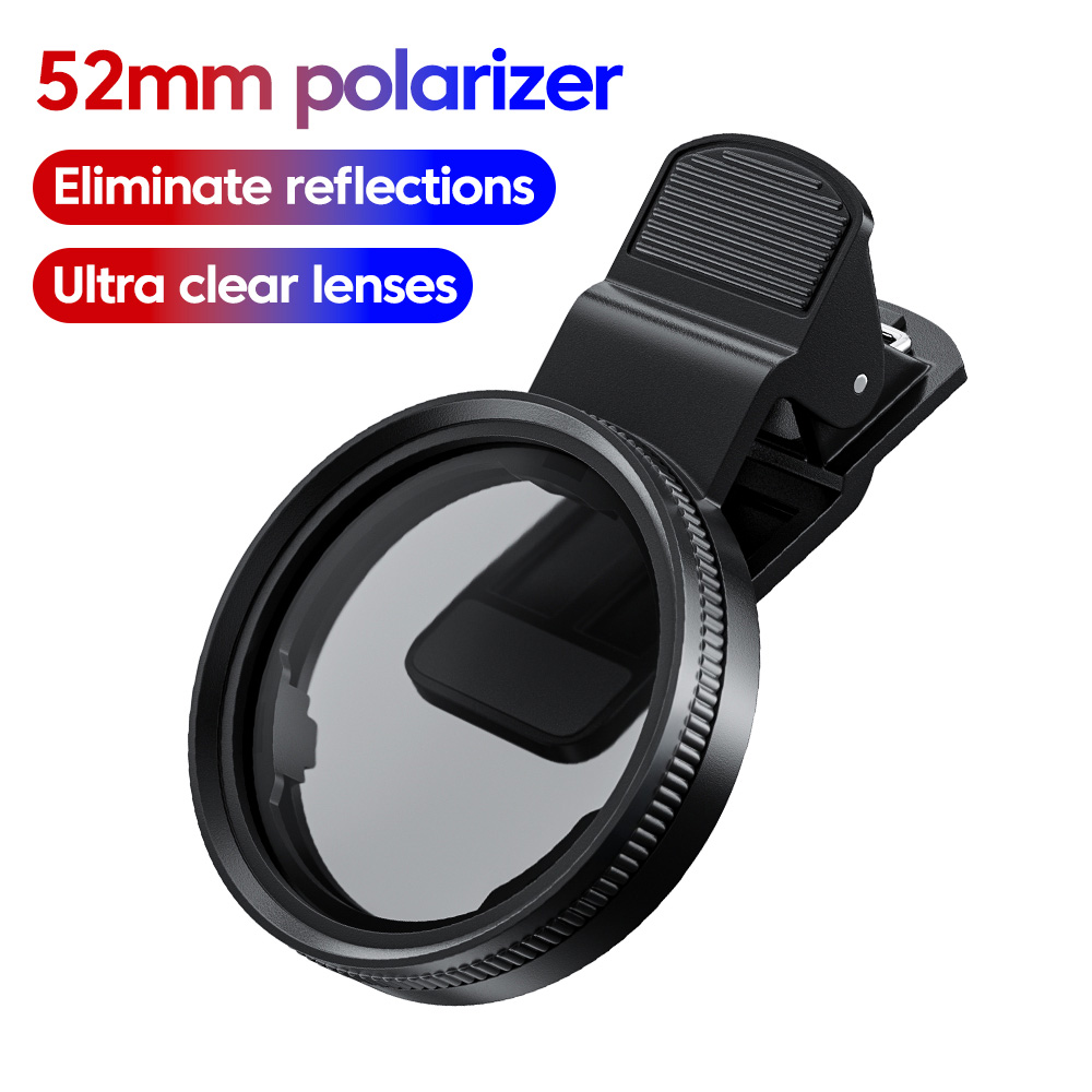 Photography Xiaomi - Klip Lensa Kamera Polarizer Portabel Universal