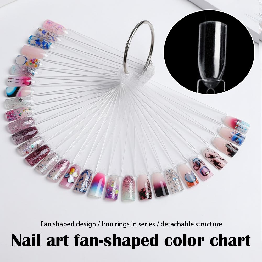 Color Checker Card - 50 Tips Kartu Warna Contoh Kuku,