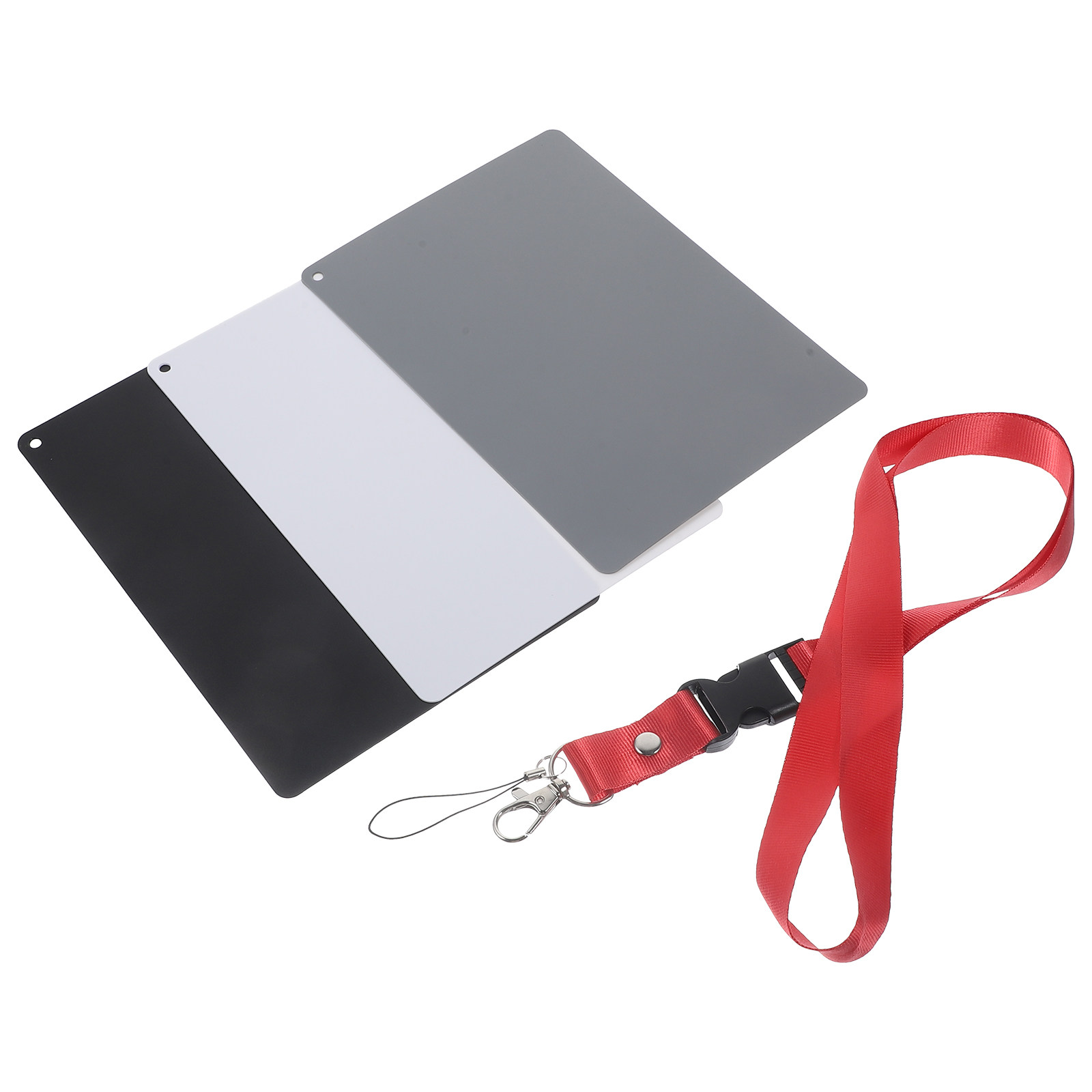 Color Checker Card - Kartu Penyeimbang Warna Abu-abu Hitam Putih,