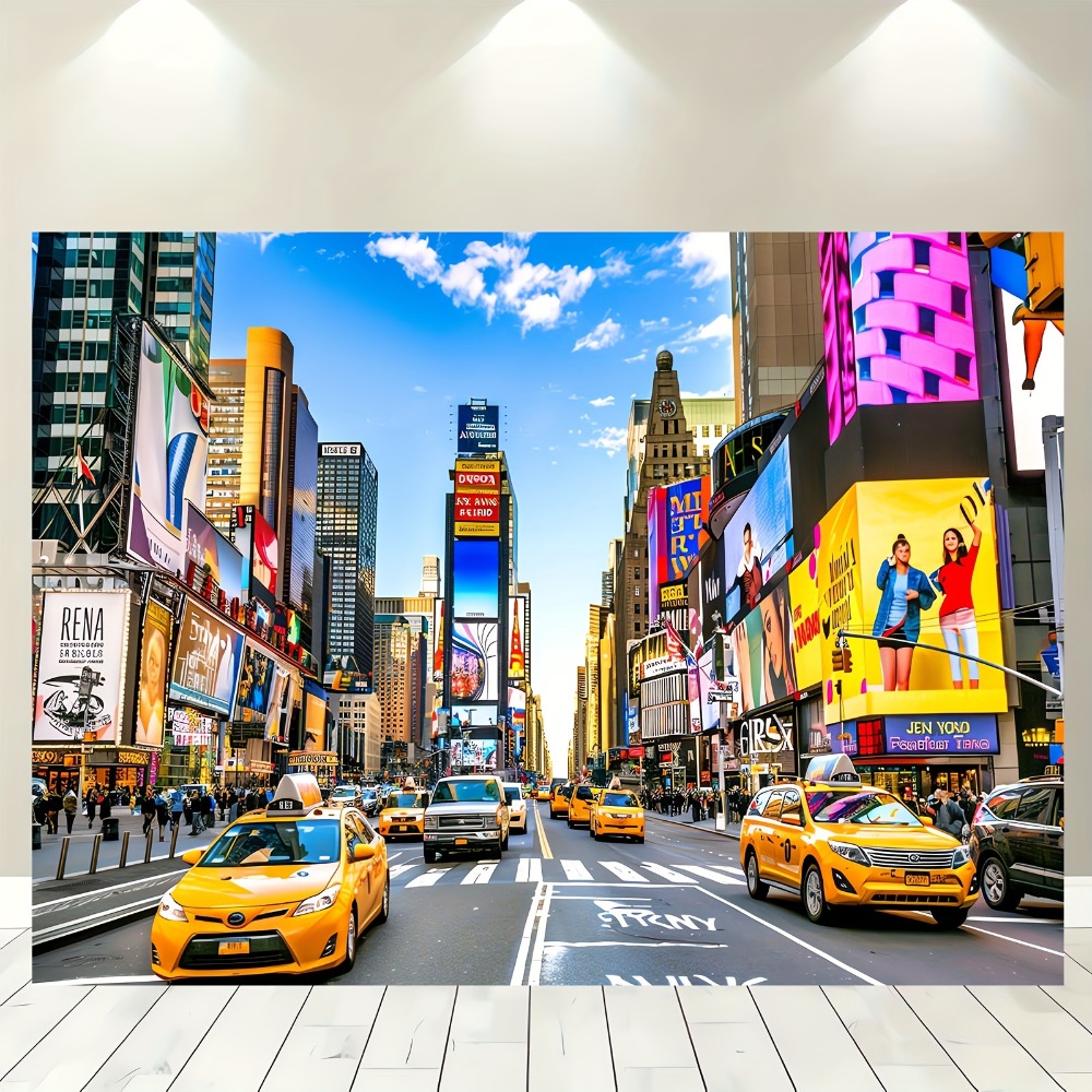 Photography New York - Permadani New York Times Square, Spanduk