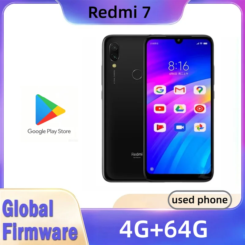 Photography Xiaomi - Ponsel Xiaomi Redmi 7 dengan Casing,
