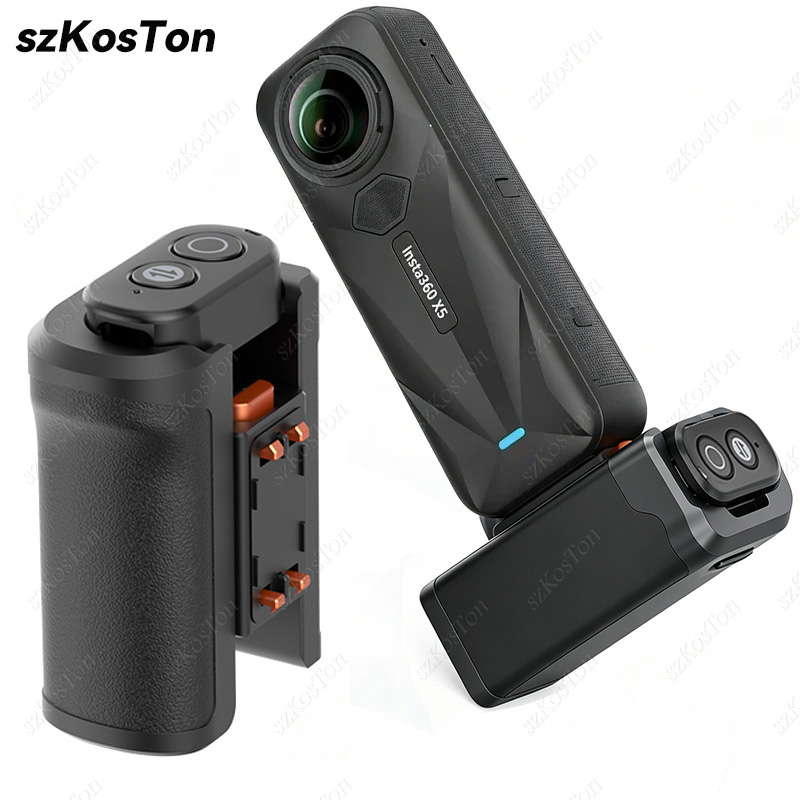 Photography Grip Insta360 X5 - Untuk Insta360 X5 X4 Pegangan Aluminium