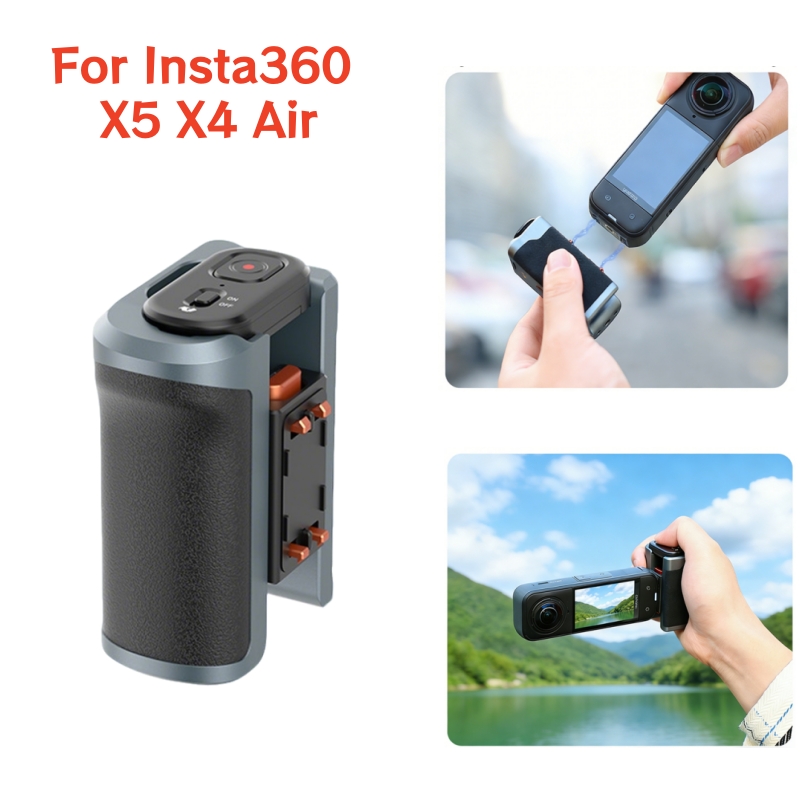 Photography Grip Insta360 X5 - Untuk Insta360 X5 Pegangan Fotografi Kontrol