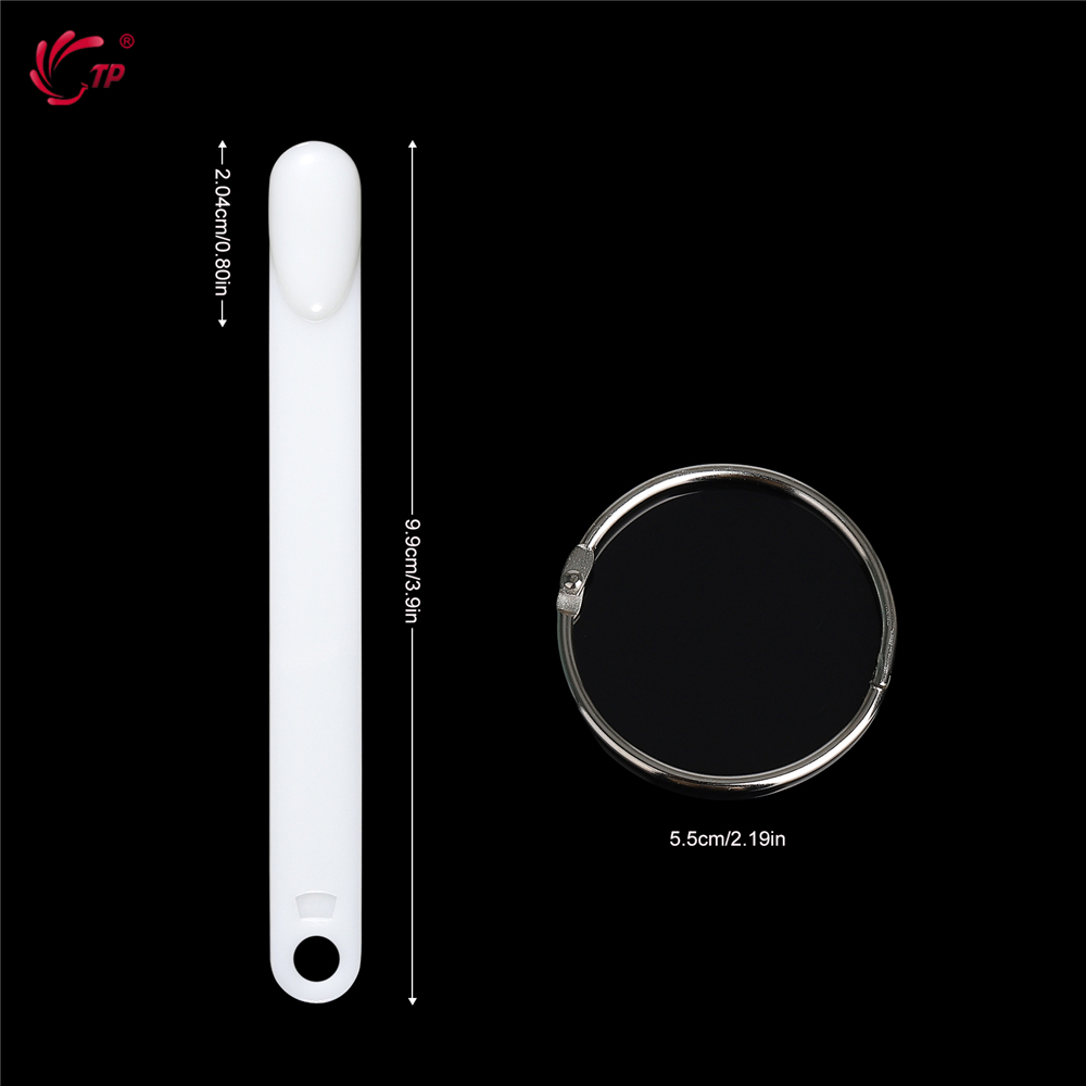 TP 50pcs Oval Nail Display Tip - Color Checker Card ulasan dan harga