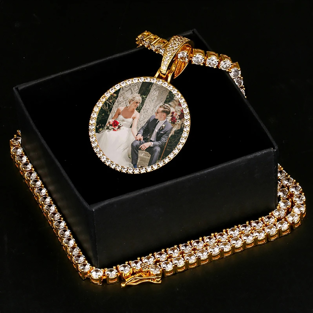 Kalung Liontin Foto Custom NY, - Photography Awards ulasan dan harga