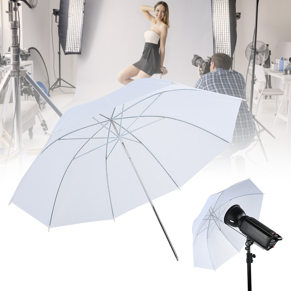 Payung Lembut Putih Transparan - Photography Umbrella Diffuser ulasan dan harga
