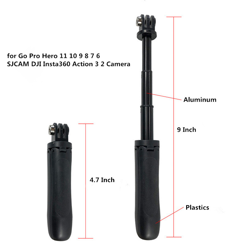 Tongkat Selfie Mini Tiang Pega - Photography Grip Insta360 X5 ulasan dan harga