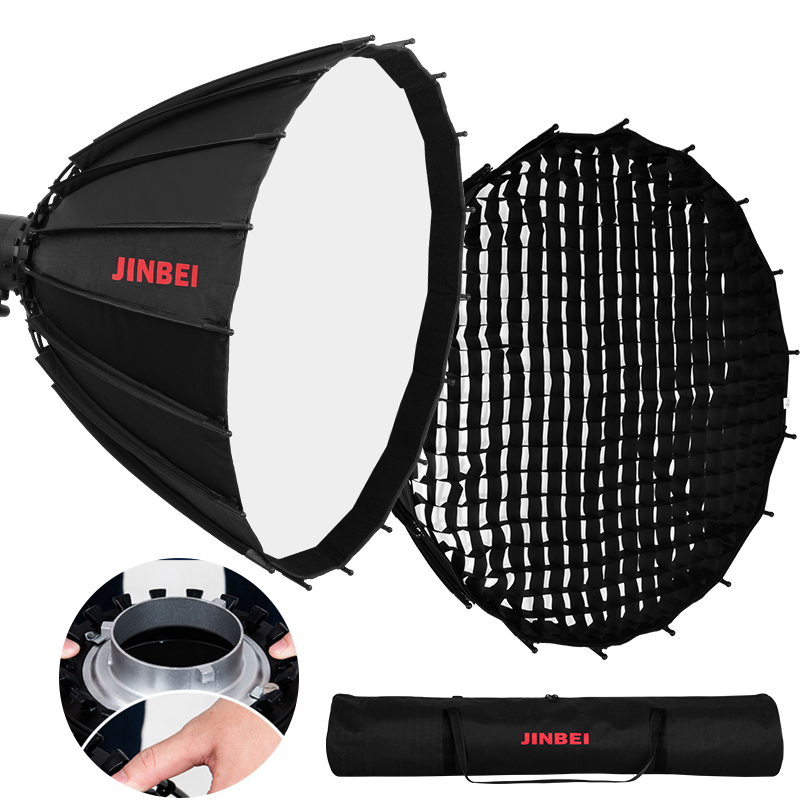 JINBEI Soft Box Parabola Refle - Photography Umbrella Diffuser ulasan dan harga