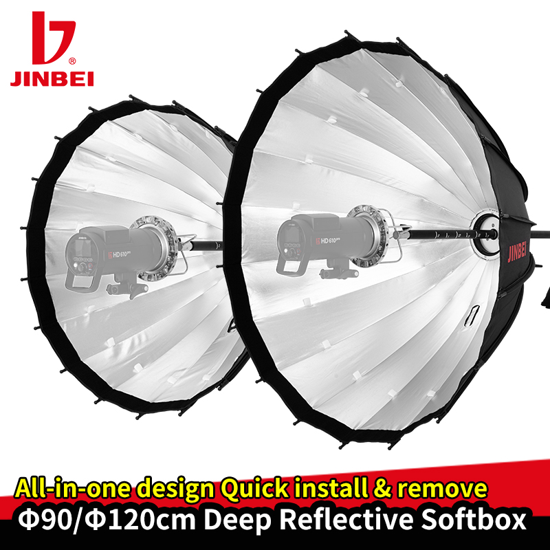 JINBEI Soft Box Parabola Refle - Photography Umbrella Diffuser ulasan dan harga