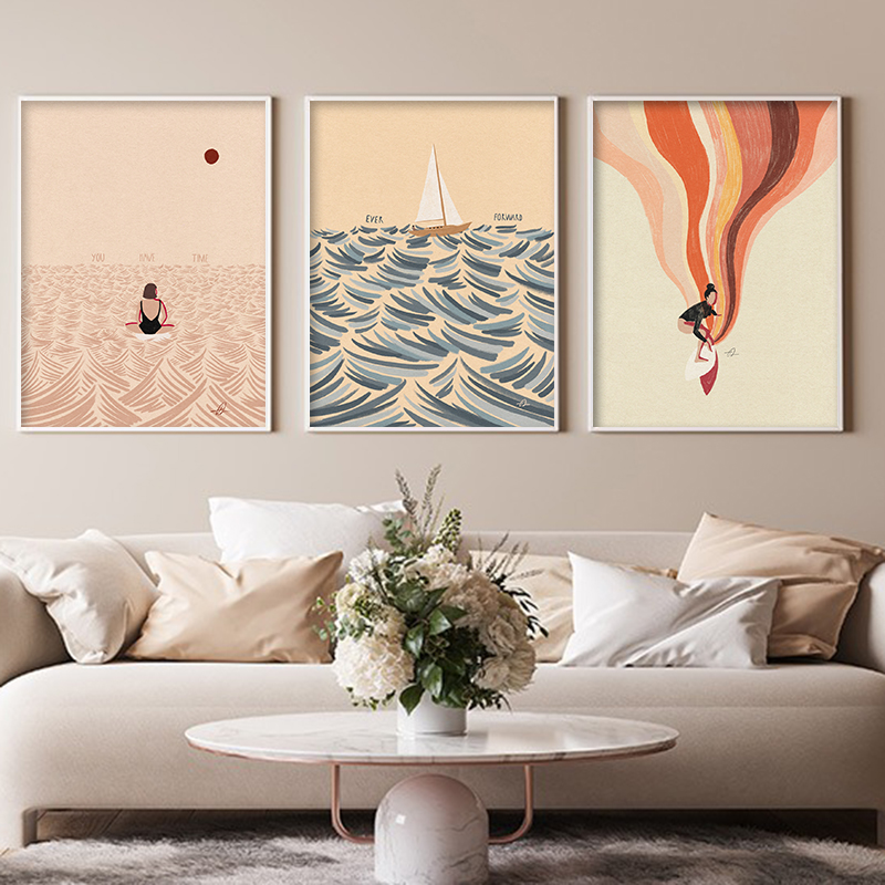Seni Minimalis Nordik Surfing  - Photography Pose ulasan dan harga