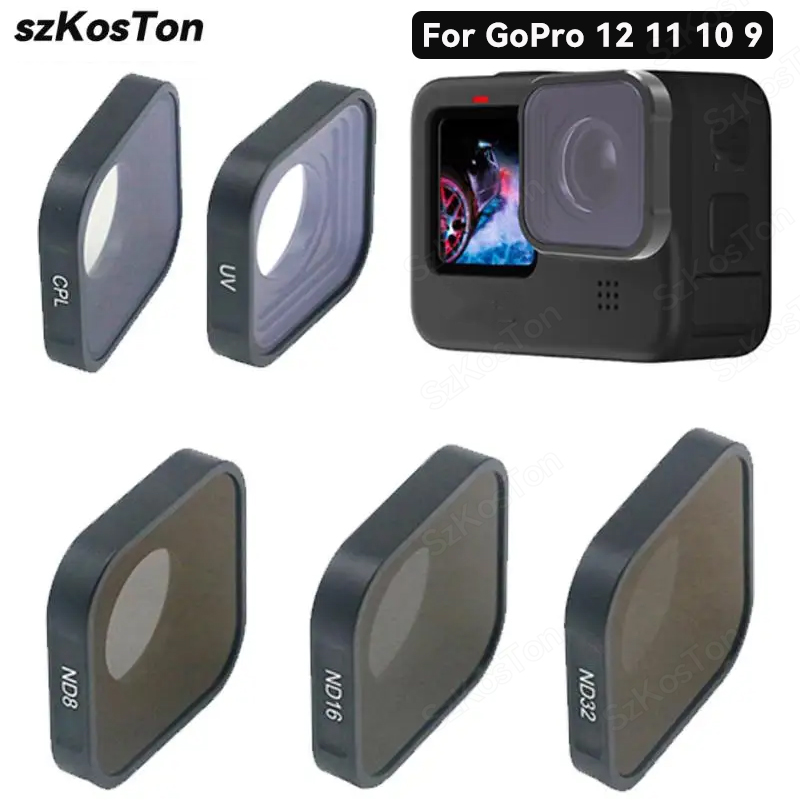 UV CPL ND8 ND16 ND32 Filter un - Gopro Action Camera Hero 11 Black ulasan dan harga