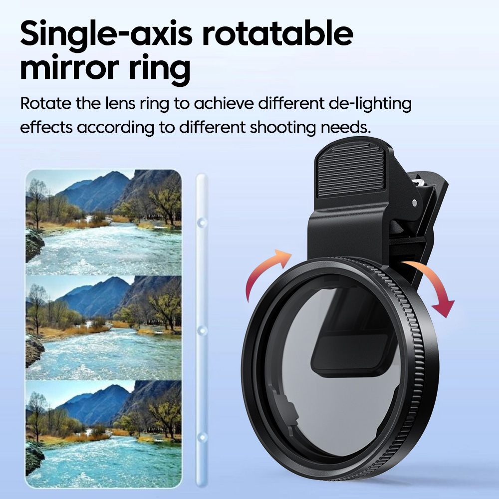 Klip Lensa Kamera Polarizer Po - Photography Xiaomi ulasan dan harga