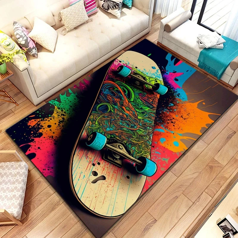 Karpet Cetak Logo Skateboard W - Photography Yoga ulasan dan harga