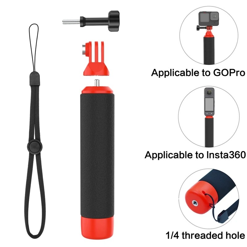 Pegangan Tangan Mengapung untu - Photography Grip Insta360 X5 ulasan dan harga