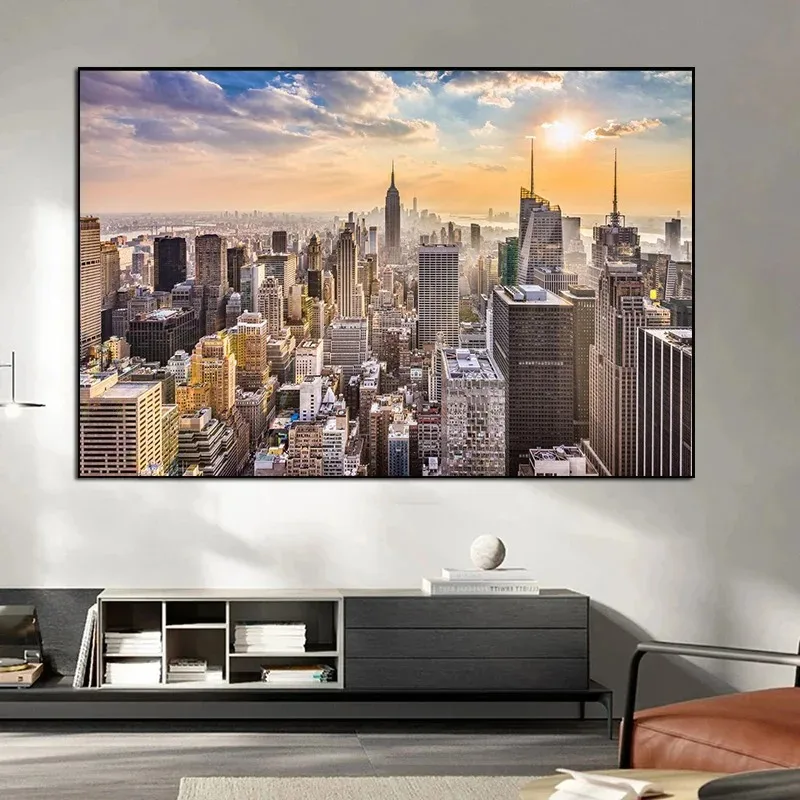 New York City Night Skyline pe - Photography New York ulasan dan harga