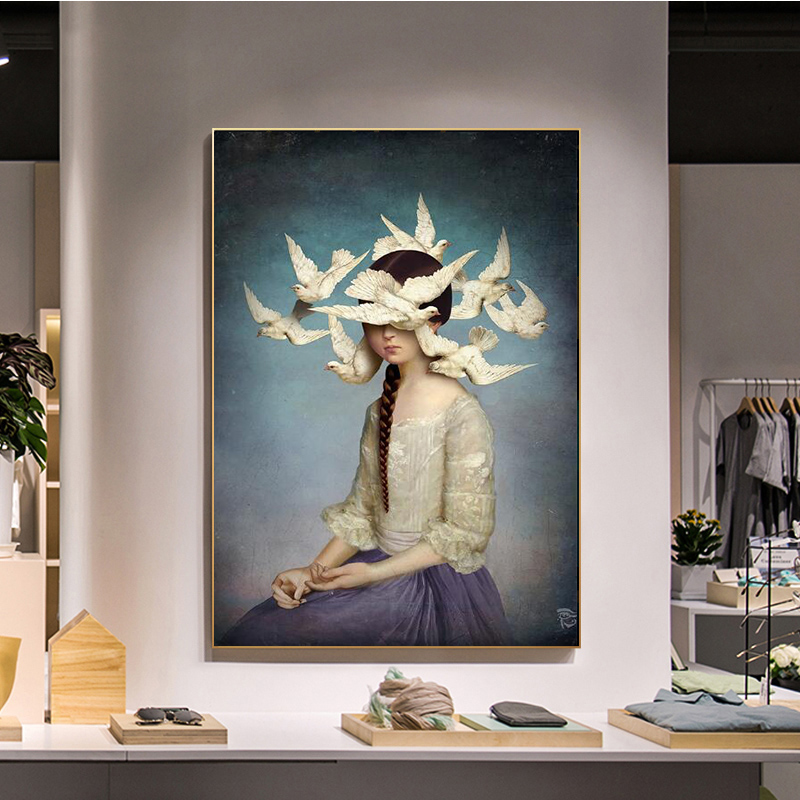Lukisan Gambar Modern Nordic T - Photography Pose ulasan dan harga