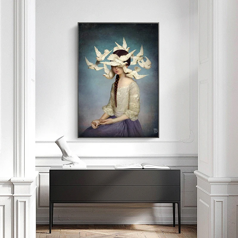 Lukisan Gambar Modern Nordic T - Photography Pose ulasan dan harga