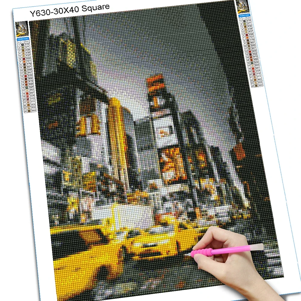 5D Diy Berlian Bordir Hitam da - Photography New York ulasan dan harga