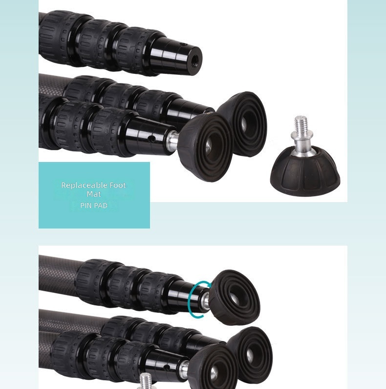 Tripod Serat Karbon Tugas Bera - Photography Outdoor ulasan dan harga