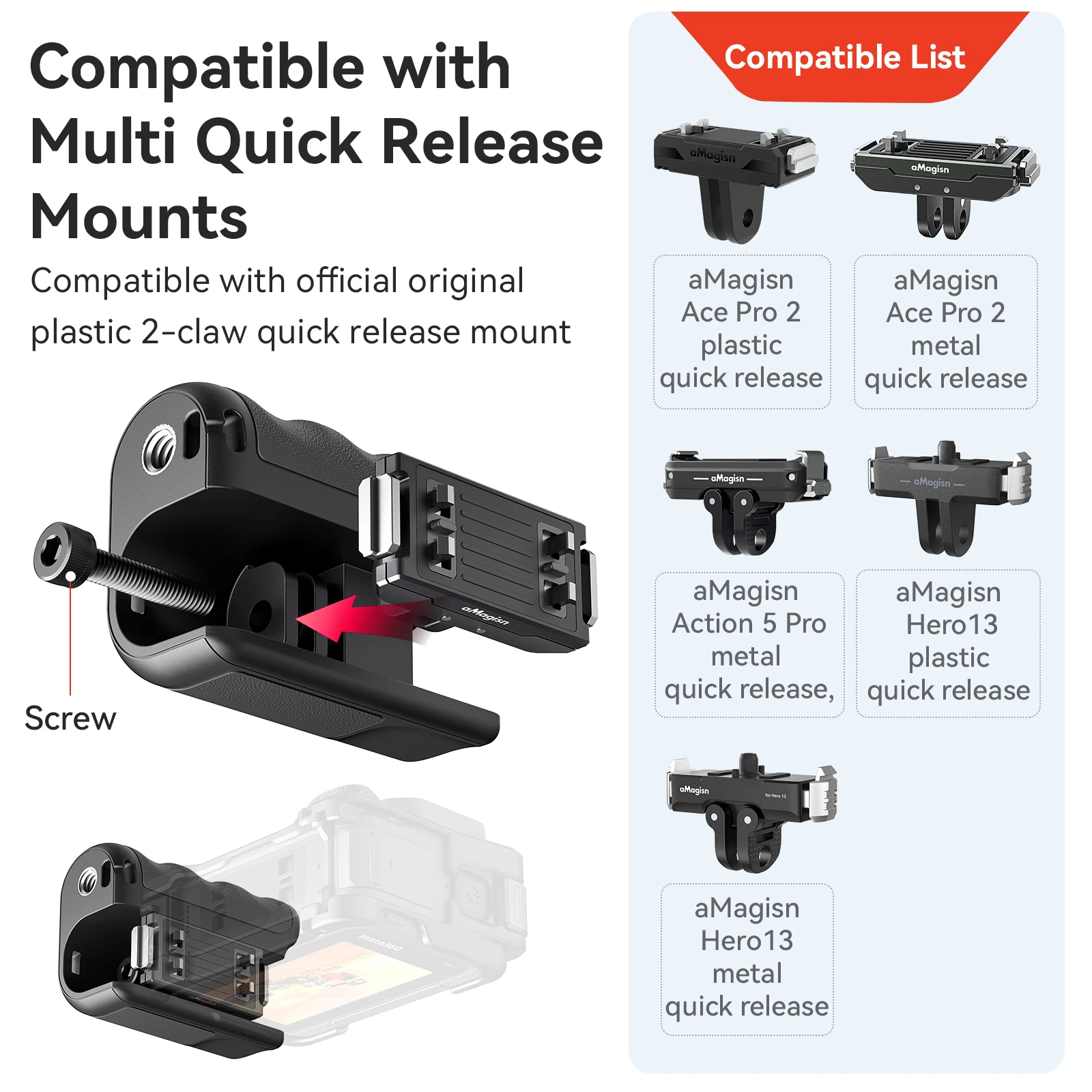 Pegangan Pegangan Fotografi Un - Photography Grip Insta360 X5 ulasan dan harga