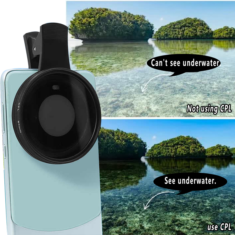 Set Filter CPL 67mm 52mm untuk - Photography Xiaomi ulasan dan harga