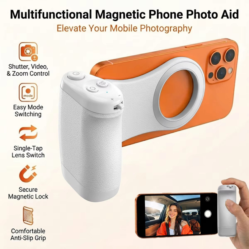 Pegangan Ponsel Magnetik denga - Photography Style Iphone ulasan dan harga