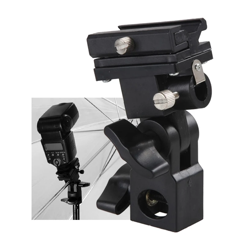 Braket Speedlite Adaptor Sepat - Photography Umbrella Diffuser ulasan dan harga