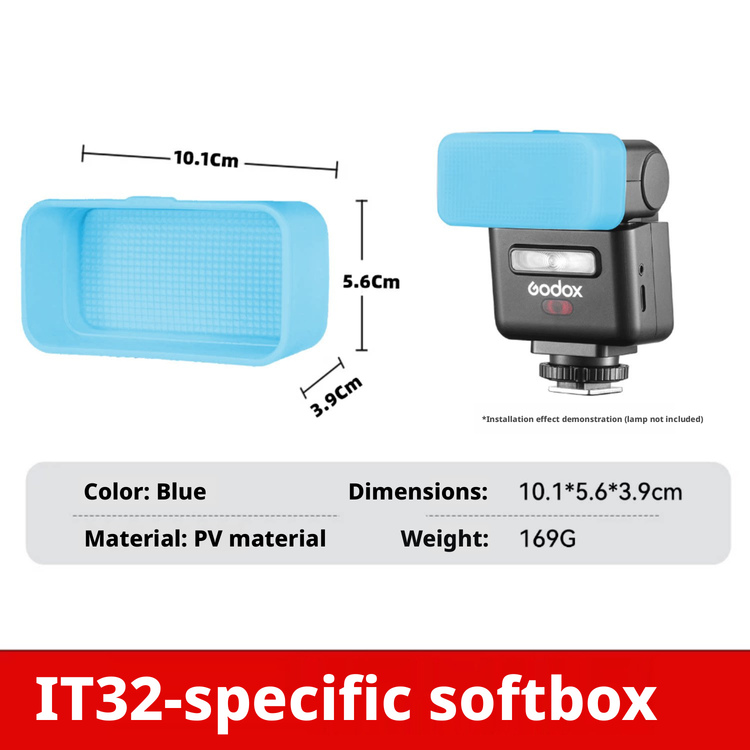 Diffuser untuk Godox iT32 Mini - Photography Yellow Light ulasan dan harga