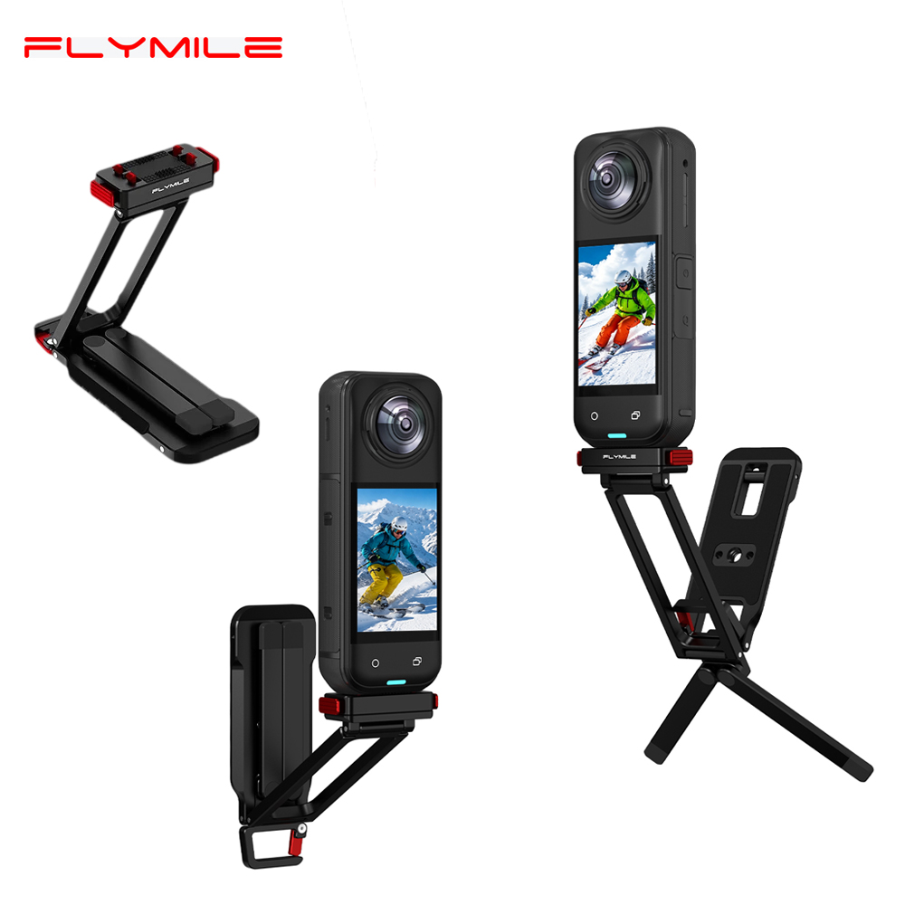 Tripod Magnetik Logam Flymile  - Photography Grip Insta360 X5 ulasan dan harga