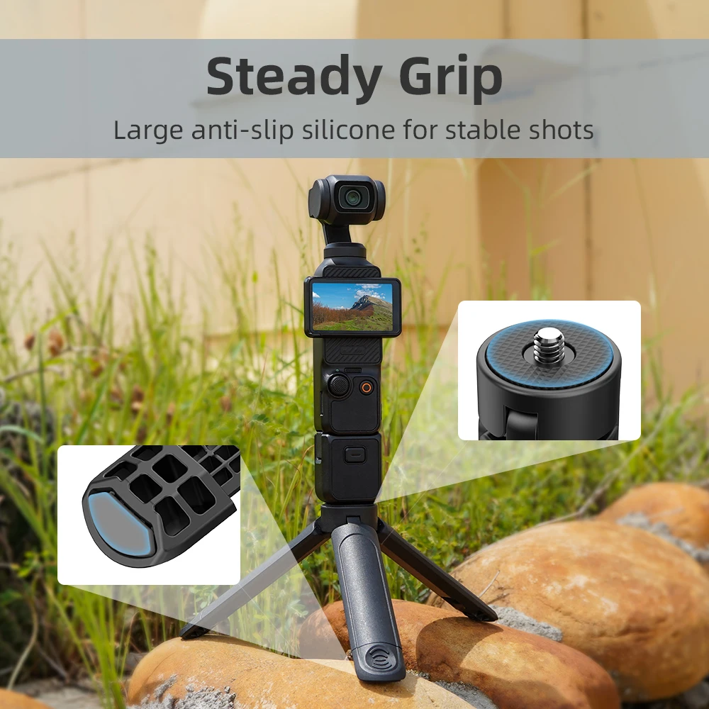 Flymile Tripod Kamera Mini yan - Photography Grip Insta360 X5 ulasan dan harga