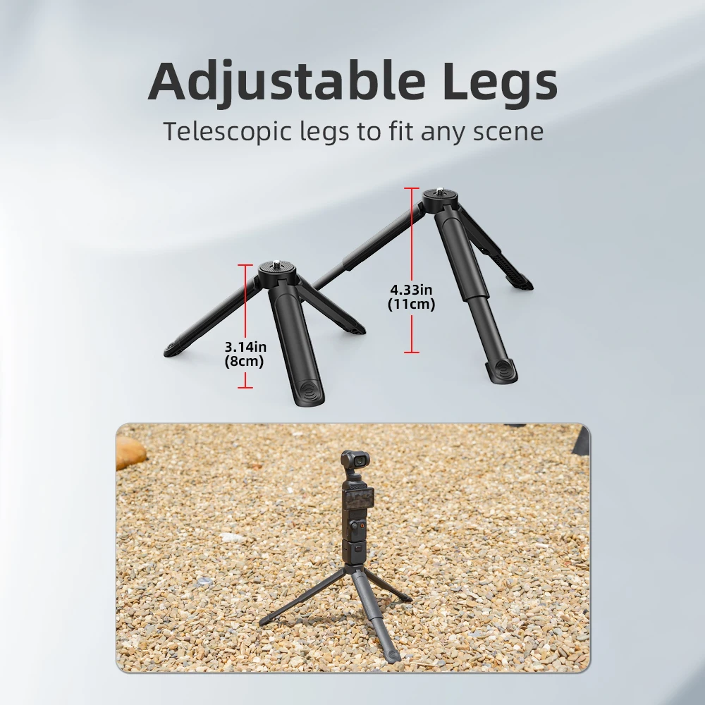 Flymile Tripod Kamera Mini yan - Photography Grip Insta360 X5 ulasan dan harga