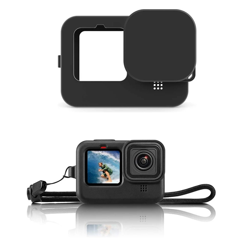 Casing Silikon Penutup Baterai - Gopro Action Camera Hero 11 Black ulasan dan harga