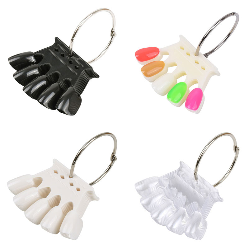 4 Warna Kuku Palsu Tips Displa - Color Checker Card ulasan dan harga