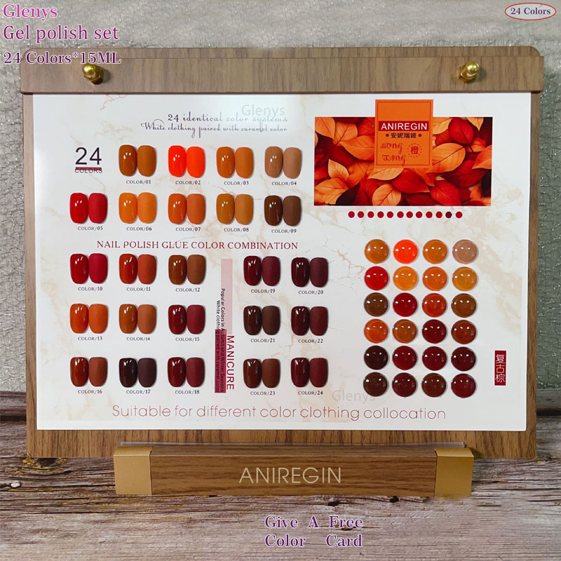 Cat Kuku Vintage Brown 24 Warn - Color Checker Card ulasan dan harga