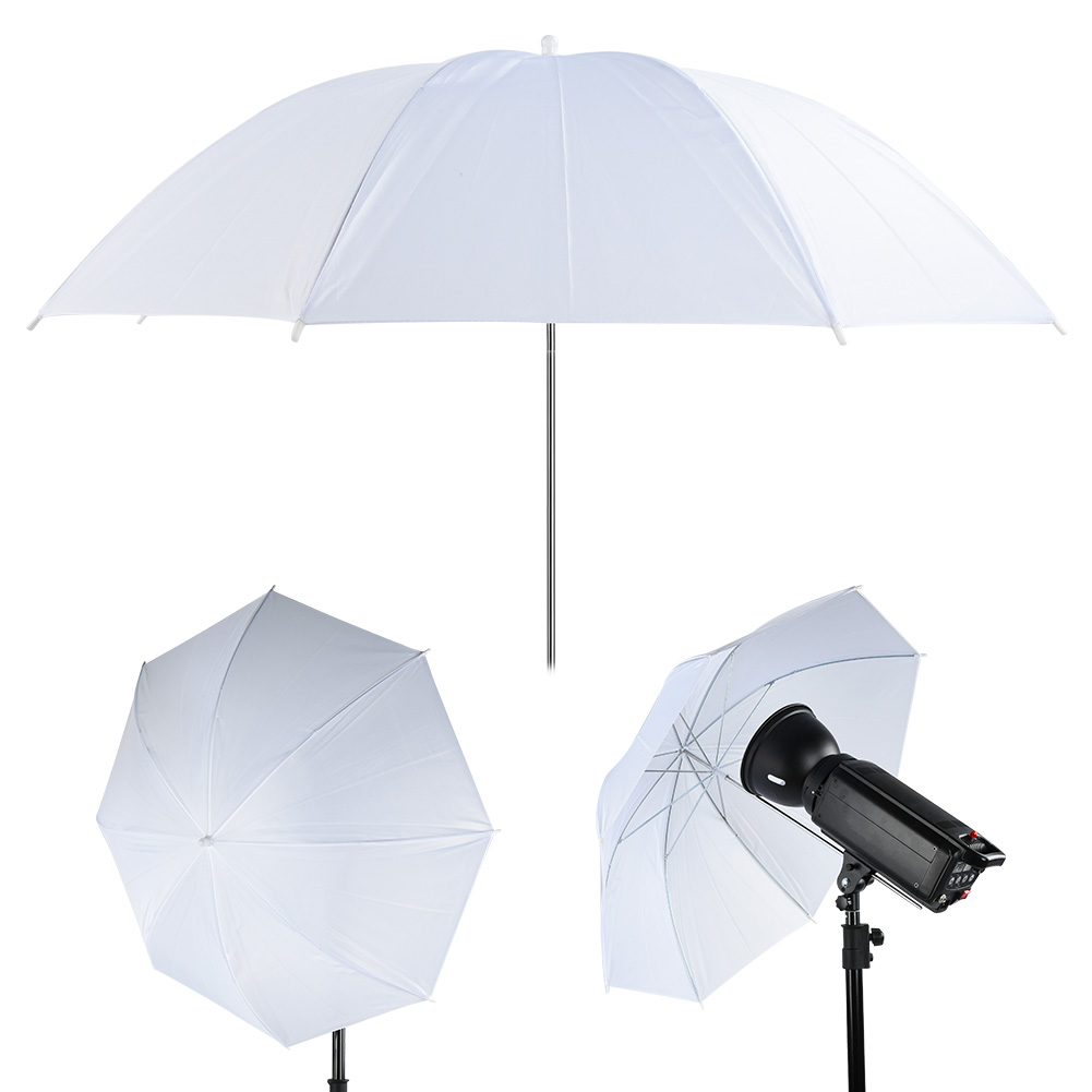 Payung Lembut Putih Tembus 33  - Photography Umbrella Diffuser ulasan dan harga