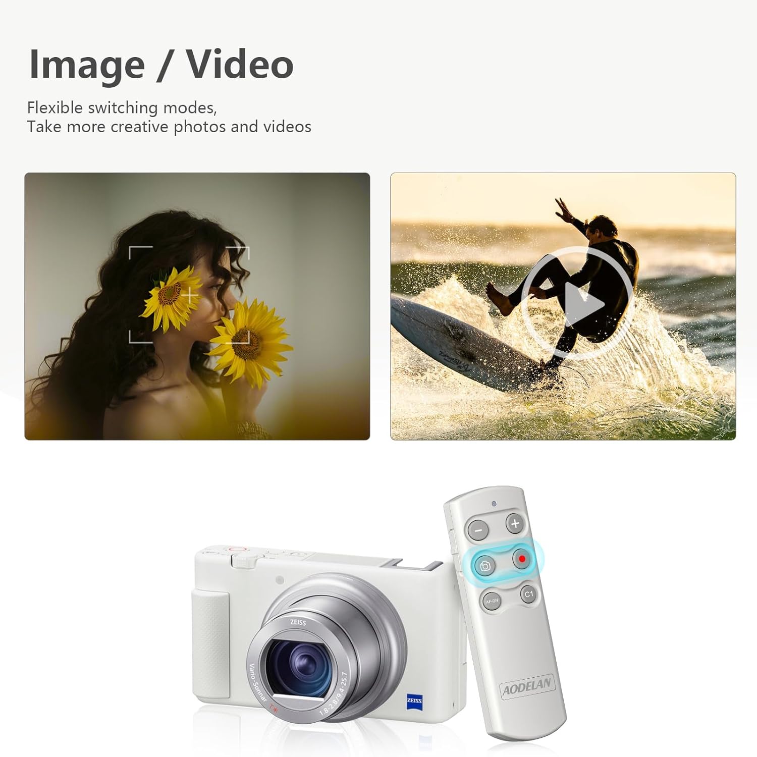 AODELAN Remote Control Bluetoo - Sony Camera A7 Iv ulasan dan harga